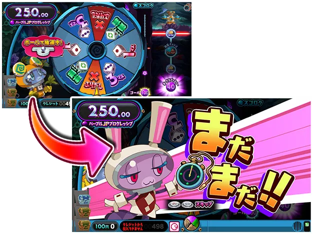 コンティニューが発生
